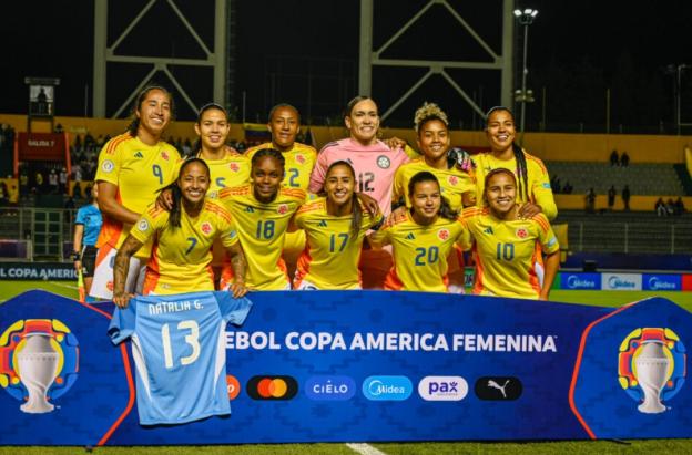 Colombia en la Copa América Femenina. / Foto: FCF.