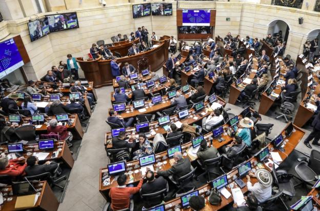 Instalación del Congreso 2025. / Foto: AFP.