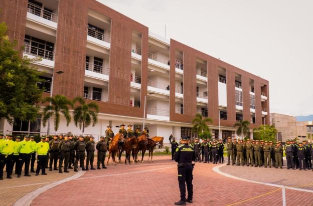 Desfile del 20 de julio será en Santa Marta. / Foto: Policía.