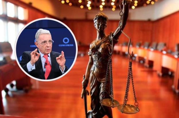 Escenarios, recursos y plazos en el juicio contra Álvaro Uribe Vélez. / Fotos: Rama Judicial y AFP.