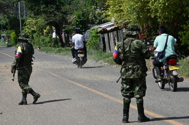 Secuestro de funcionarios de la gobernación del Cauca. / Foto: AFP.