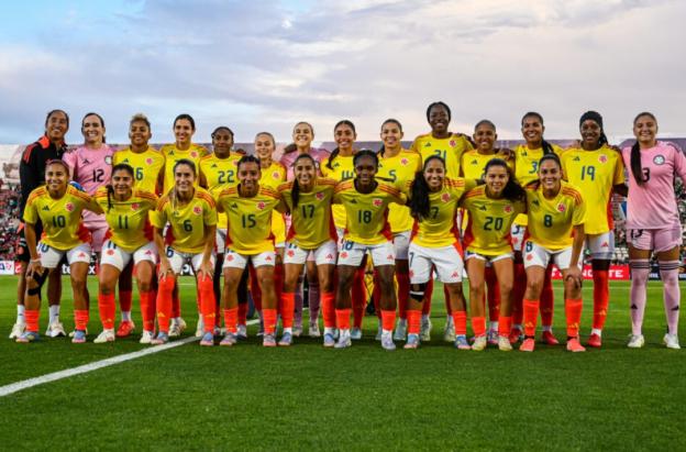 Colombia para el debut en la Copa América Femenina. / Foto: FCF.
