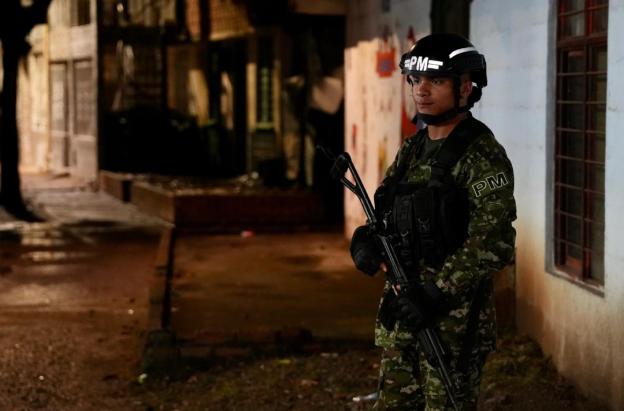 Fuerzas Militares sobre paro armado en el Chocó. / Foto: X Ejército de Colombia.