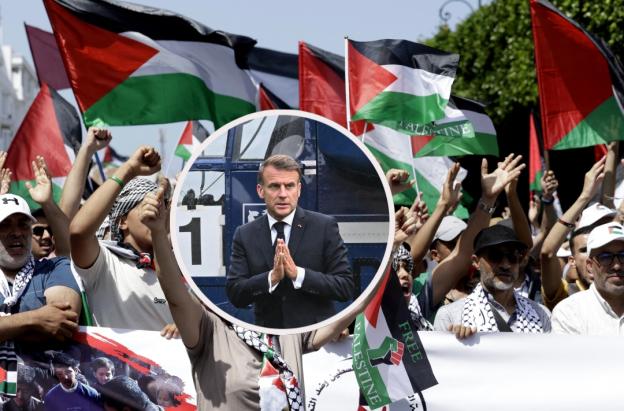 Francia reconocerá al estado de Palestina. / Fotos: AFP.