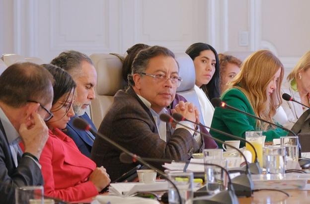 Presidente Petro anuncia cambios en su gabinete. / Foto: Presidencia.