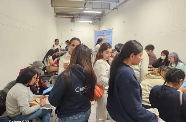 Colombianos retornados desde Estados Unidos. / Foto: Cancillería.