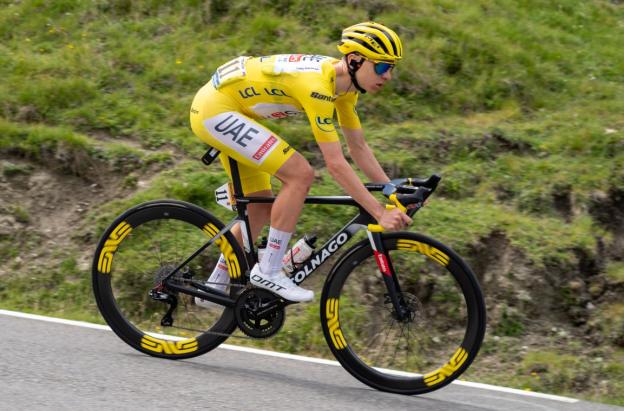 La cronoescalada del Tour de Francia fue para Tadej Pogačar