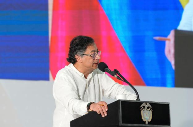 Presidente Petro durante la Instalación XXVIII - Encuentro de la Jurisdicción Ordinaria, “Justicia somos todos”