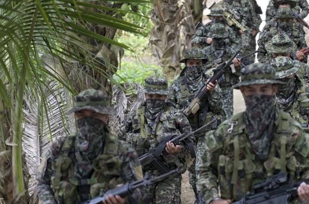Guerrilleros de la Segunda Marquetalia.