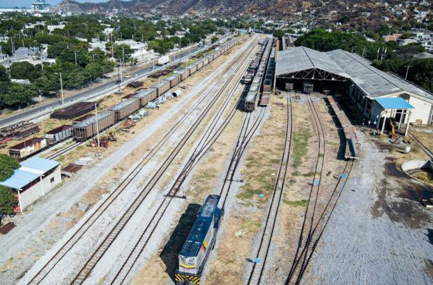Corredor férreo en Colombia. / Foto: ANI.