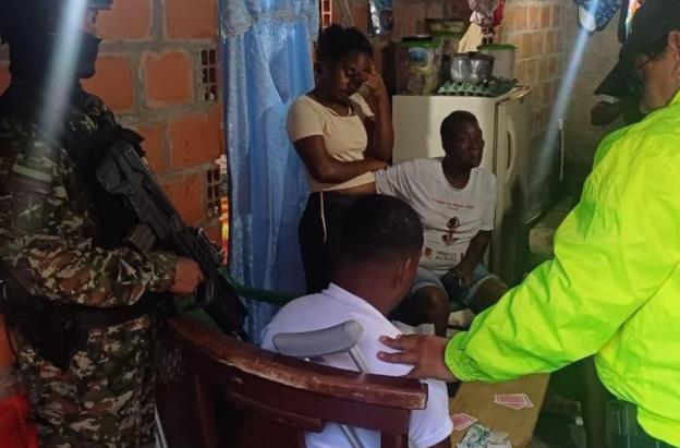 Captura de Alias Mocho en Cali. / Foto: Mindefensa.