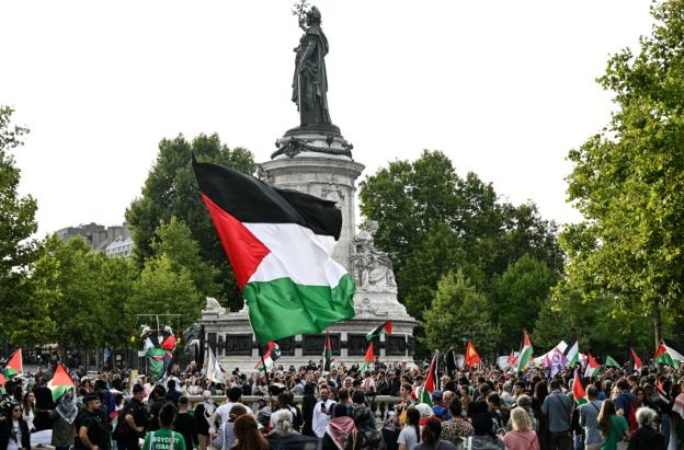 Reconocimiento al estado de Palestina. / Foto: AFP.
