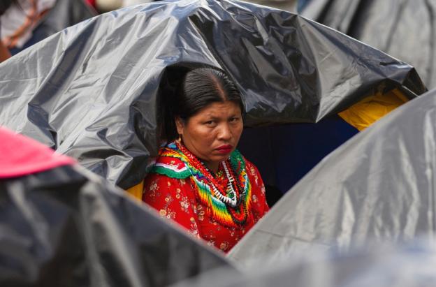 Comunidad Emberá. / Foto: AFP.