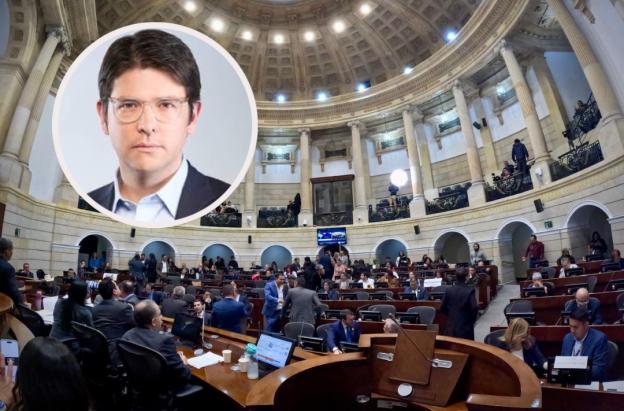 Congreso y velación de Miguel Uribe. / Fotos: Senado.