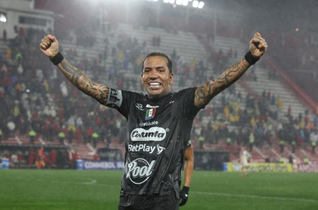 Dayro Moreno, goleador de la Sudamericana. / Foto: AFP.