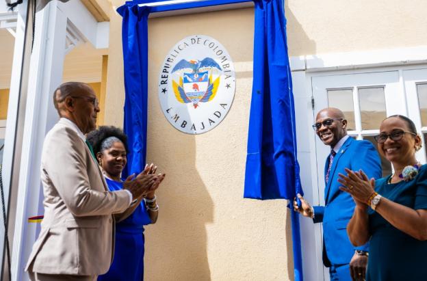 Embajada de Colombia en Barbados. / Foto: Cancillería.