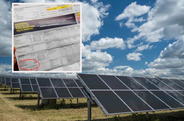 Hogares con paneles solares en Cali. / Foto: Emcali y Freepik.