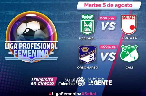 Liga femenina por Señal Colombia. / Foto: RTVC.