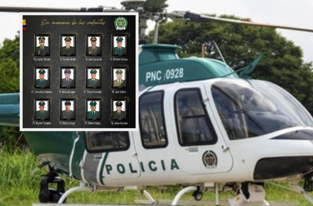 Aumenta el número de policías asesinados en Antioquia. / Fotos: Policía.