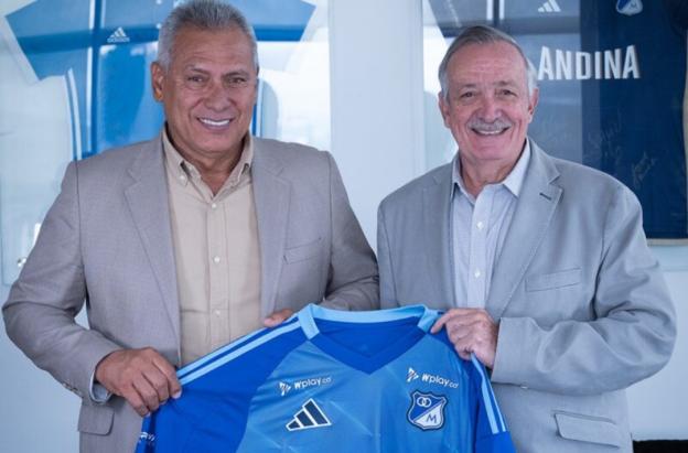 Hernán Torres en Millonarios. / Foto: Millonarios.
