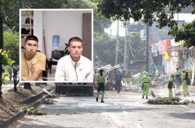 Envían a la cárcel a dos implicados en atentado en Cali. / Fotos: Fiscalía y Alcaldía de Cali.