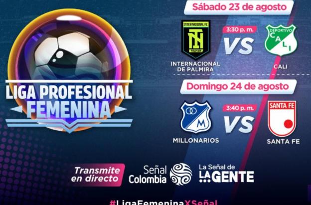 Liga femenina por Señal Colombia. / Foto: RTVC.