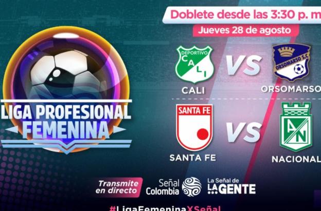 Liga femenina por Señal Colombia. / Foto: RTVC.