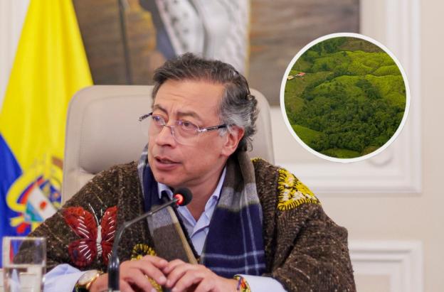 Petro sobre el aumento de cultivos de coca. / Foto: Presidencia y Unodc.