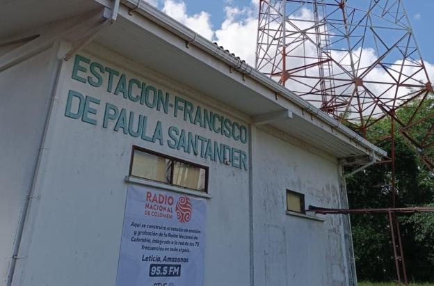 Estación de Radio Nacional en Leticia. / Foto: RTVC.