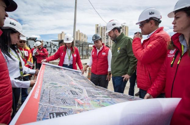 Retrasos en obras de Transmilenio. / Foto: Alcaldía.