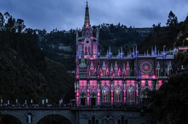 Santuario de Las Lajas. / Foto: AFP.