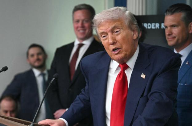 Donald Trump sobre inseguridad en Bogotá. / Foto: AFP.