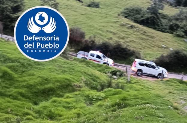 Defensoría sobre Valeria Afanador. / Foto: Alcaldía Cajicá y Defensoría.