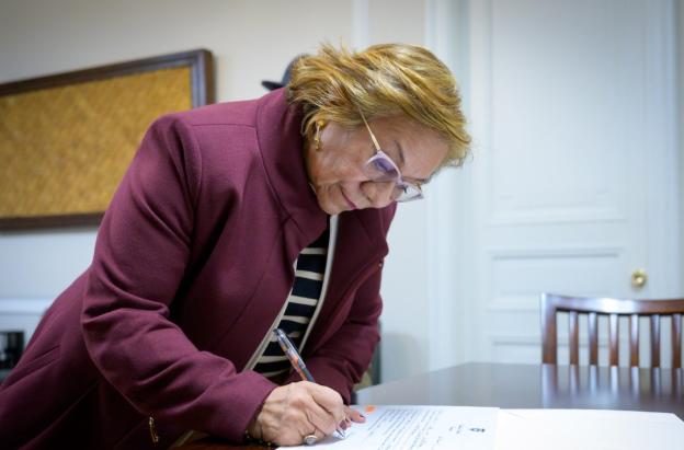 Rosa Villavicencio. / Foto: Cancillería.