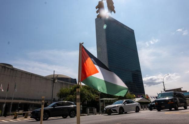 Bandera de Palestina.