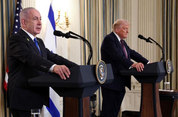 Trump y Netanyahu.