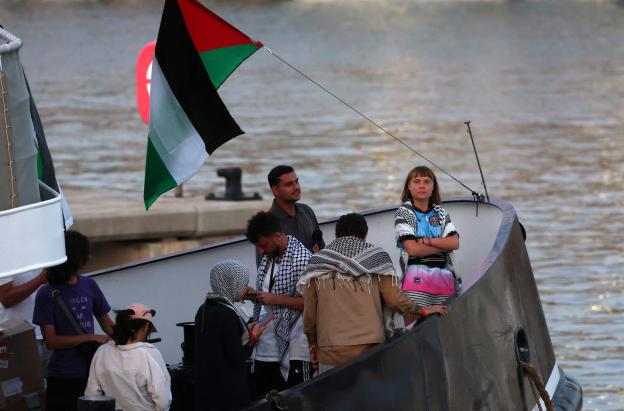 Flotilla humanitaria en camino a Gaza