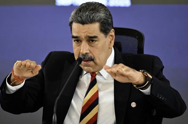 Nicolás Maduro, Presidente de Venezuela. Foto: AFP