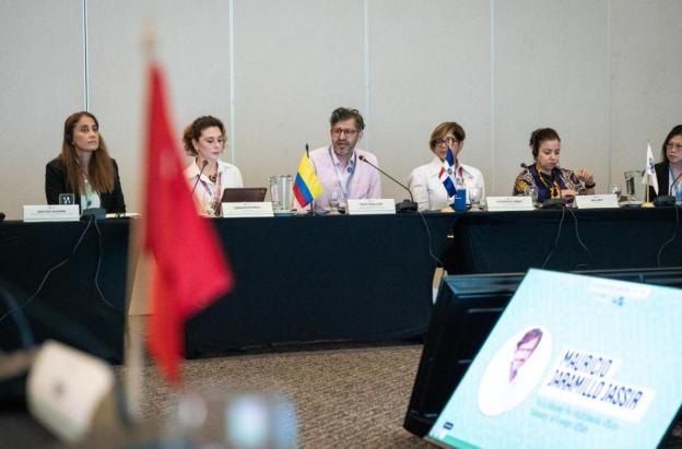 viceministro de Asuntos Multilaterales, Mauricio Jaramillo Jassir en la conmemoración del Día de la Cooperación Sur-Sur, realizada en Armenia, Quindío