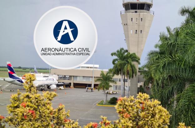 Aerocivil asume operación del aeropuerto de Cali. / Fotos: Aerocali y Aerocivil.