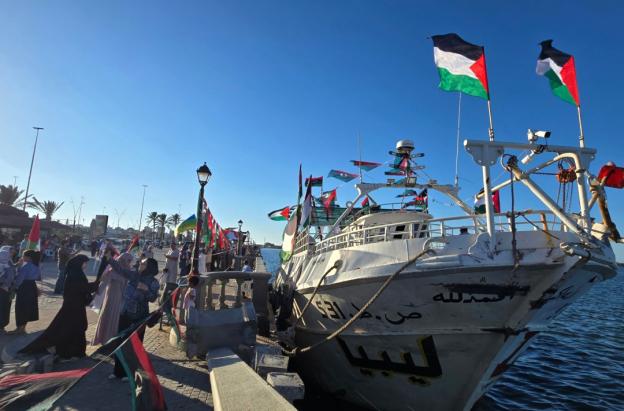 Flotilla rumbo a Gaza. / Foto: AFP.
