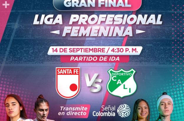 Final de la Liga Femenina. / Foto: RTVC.