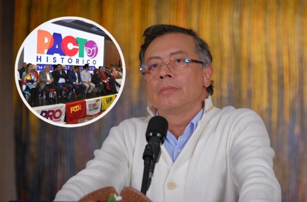Petro sobre el Pacto Histórico. / Fotos: Pacto Histórico y Presidencia.