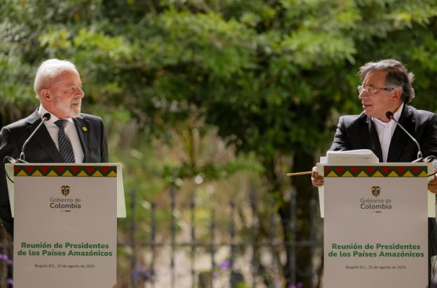 Petro viaja a Brasil sobre la declaratoria de Belém. / Foto: Presidencia.