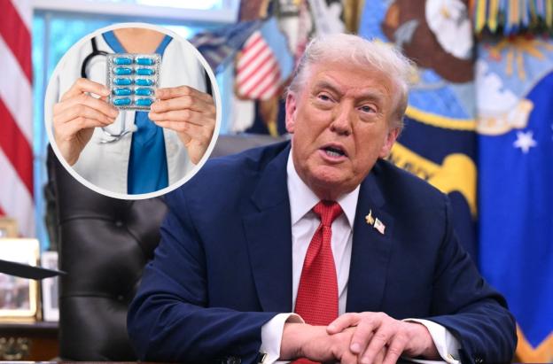Trump sobre aranceles. / Fotos: AFP y Freepik.