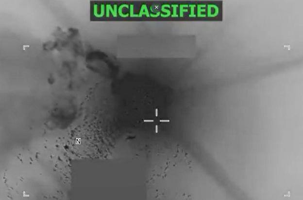 Bombardeo en el Caribe.