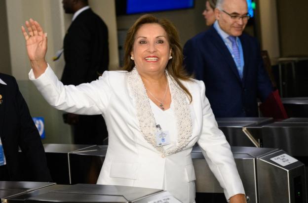 Dina Boluarte.