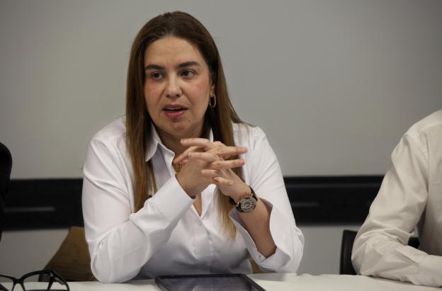 Ministra encargada de Minas y Energía, Karen Schutt.