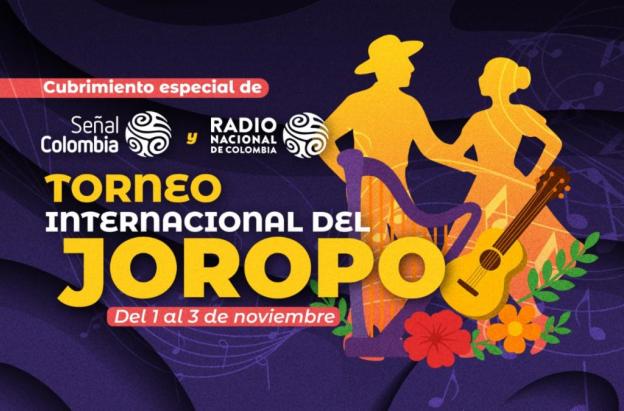 Torneo Internacional del Joropo por Señal Colombia y Radio Nacional.