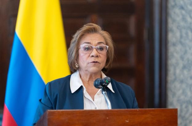 Canciller Rosa Villavicencio. / Foto: X Cancillería.